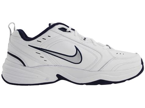 nike air monarch herren weiß|Nike Air Monarch white navy.